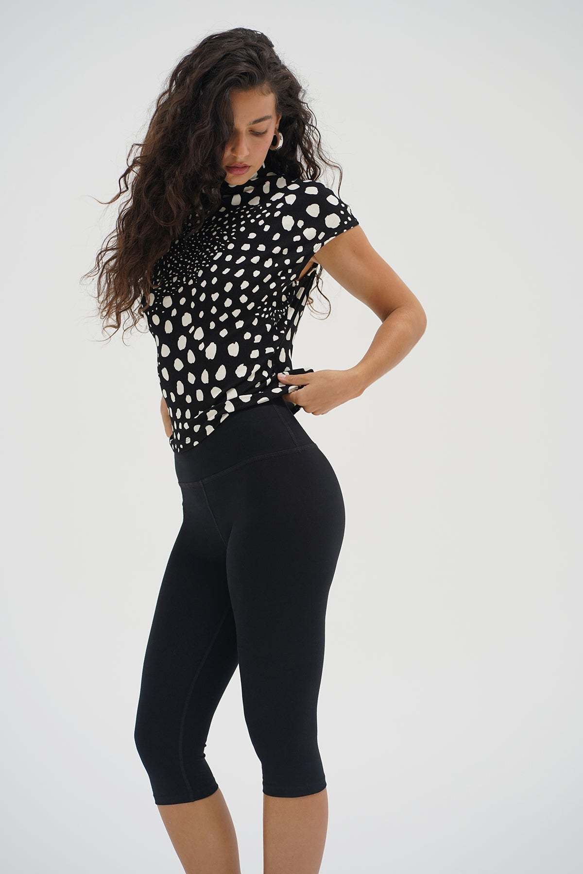 LNA Elliot Sleeveless Top in stingray