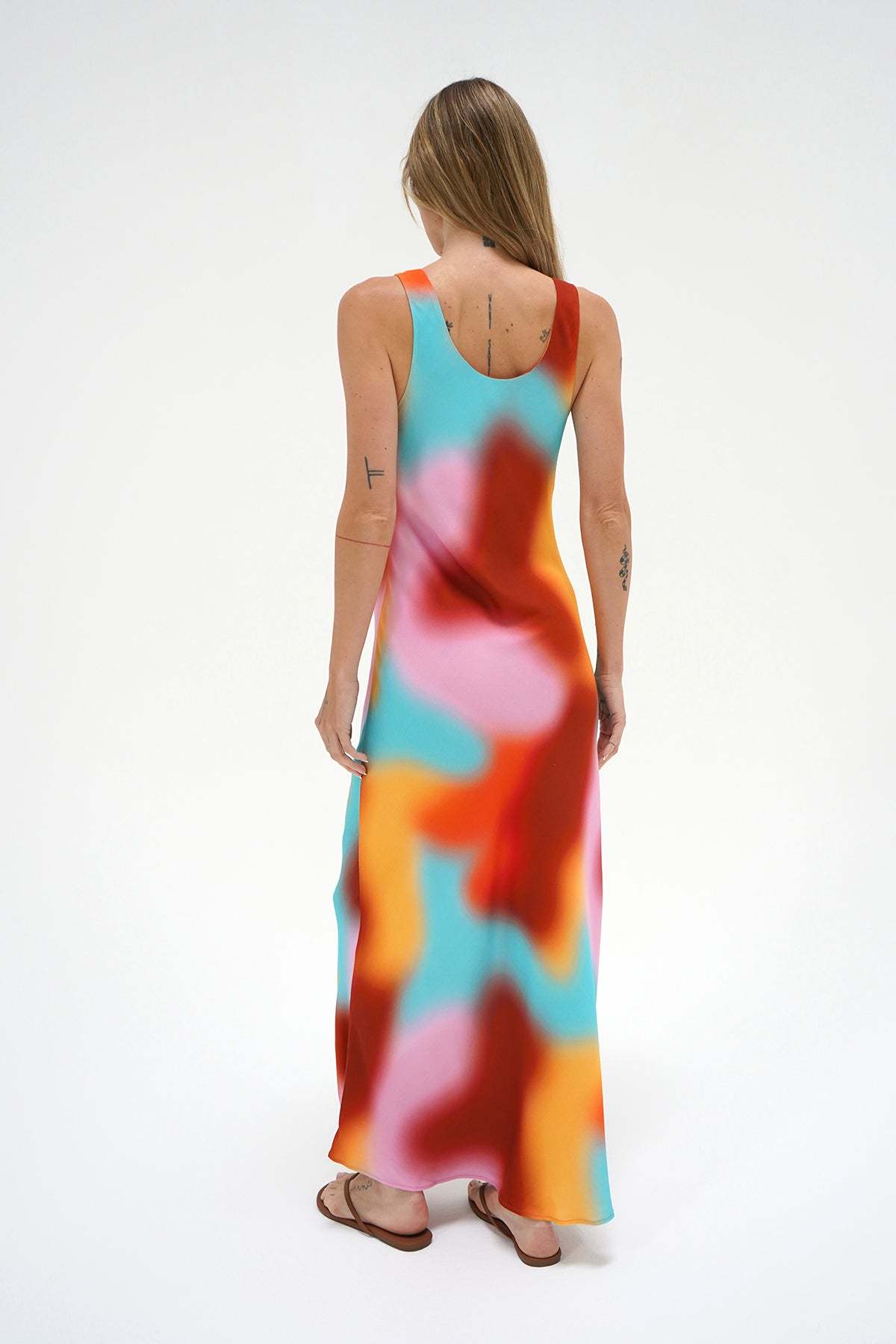 LNA Erina Tank Dress in mirage